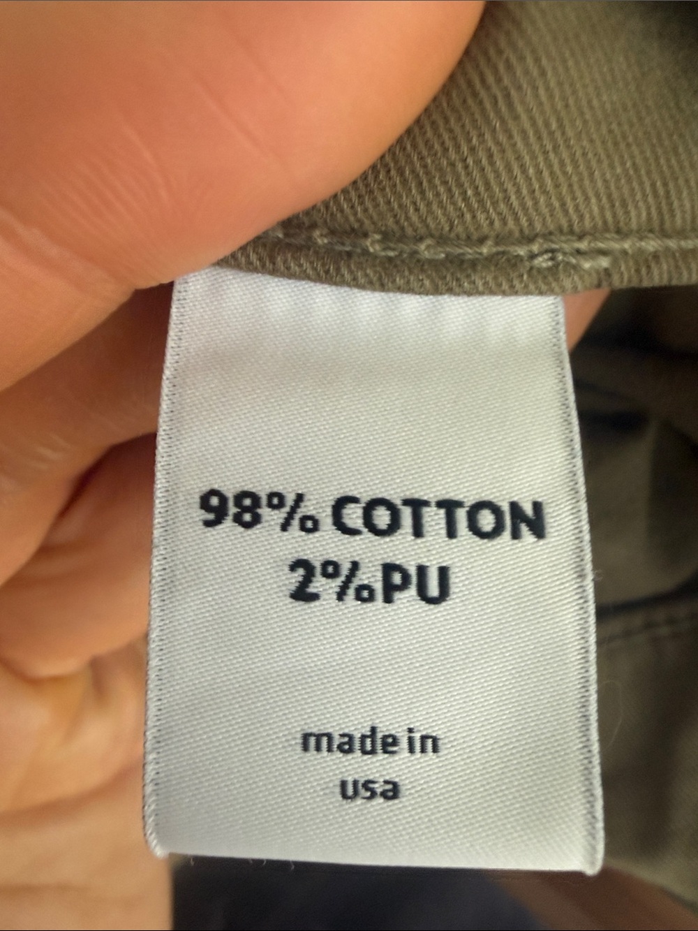 ASKK NY sailor high waisted pants in olive - Picture 8 of 10